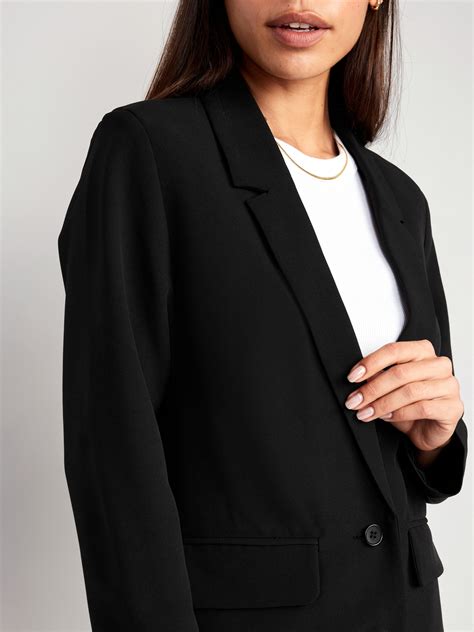 old navy relaxed suit blazer.